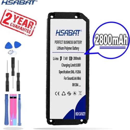 New Arrival [ HSABAT ] 2800mAh 061384 061385 061386 063404 063287 Battery for BOSE SoundLink Mini I Bluetooth Speaker