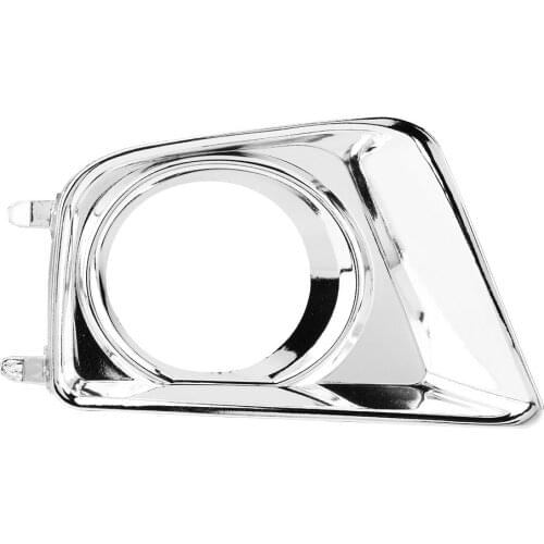 Fully Chrome Car Left Side Fog Light Cover Grille Bezel for Toyota Tacoma 2012-2015
