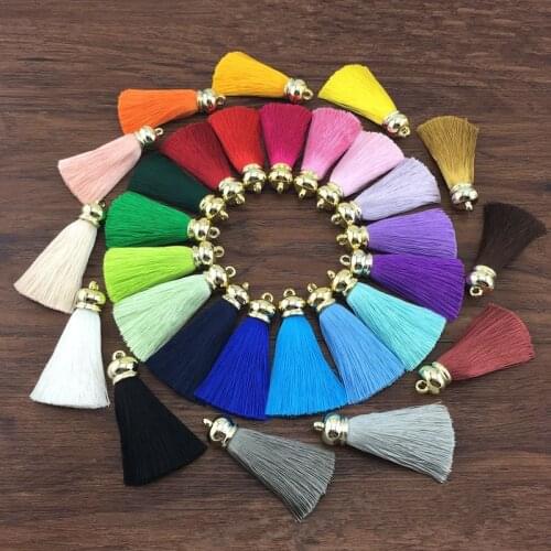 Silver Color Cap Tassel Jewelry Curtain Garment Decor Accessory DIY Key Chain Cellphone Bag Fringe Trim Tassels Straps Pendant