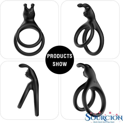 SWT Male Cocking Masturbating Sex Machine Ring For Men Delay Trainer Penis Rings Sex Toys for Adult Gay Couple No Vibrator