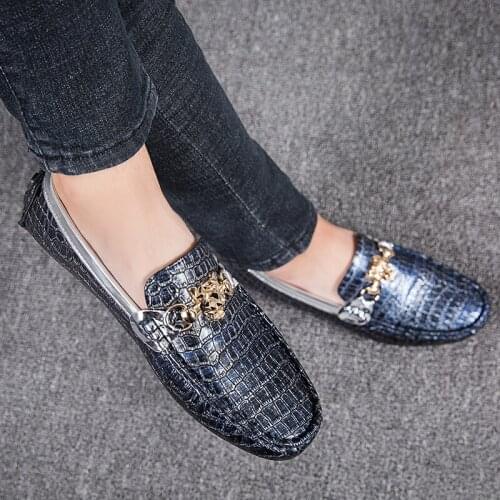 Casual Shoes Men Summer Mens Shoes Mens Designer Breathable Casual Loafers Walking Men Leather Fashion Comfortable Soft For