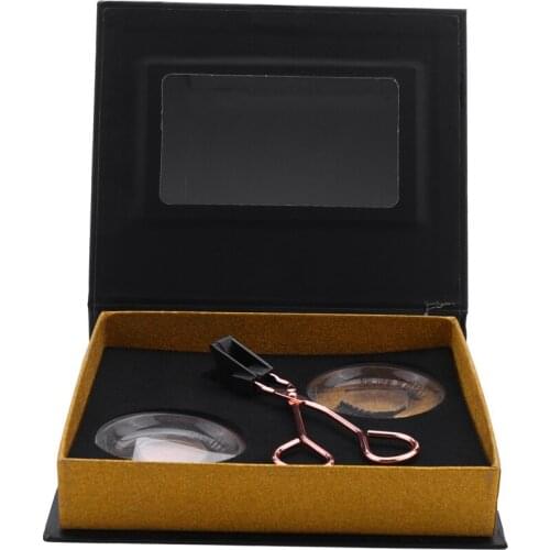 1 Set Magnetic Eyelashes Clips Set 3D Mink Eyelash Extension No Glue Need Easy Apply Eyelashes Handmade Reusable Lashes