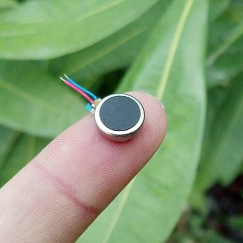 1PC High Quality Flat 1030 miniature vibration motor 10*3 MM button type vibrating motor DC 3v micro Motors accessories NEW