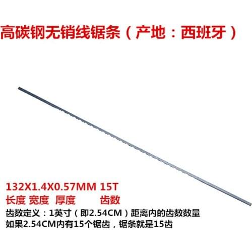 20pcs wire saw machine without pin saw blade with pin saw blade pull flower