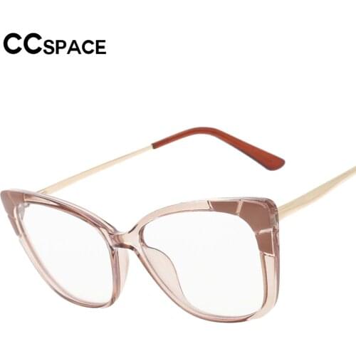 53247 Cat Eye Ladies Eyewear Metal Legs Decorative Fashionable Womens Computer Glasses