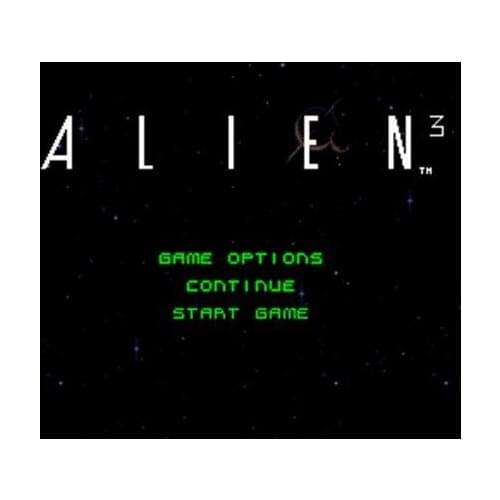 Alien 3 16 bit Big Gray Game Card For NTSC Game Player Drop Shipping