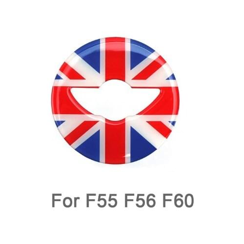 Auto Steering Wheel Center Dedicated Car Sticker For MIN Cooper F55 F56 F60 Clubman Countryman Accessories