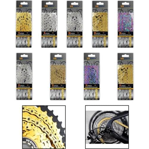 Reusable Bike Chain Replacement, 9, 10, 11 Speed Chain Bicycle Missing Link Half Hollow Chain Repair Component