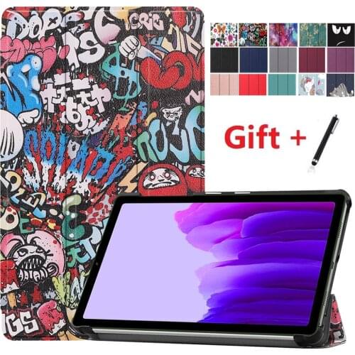Tablet Case for Samsung Galaxy Tab A7 lite 8.7 2021 Cover Auto Sleep Wake PU Leather Smart Stand for Glaxy SM-T220 SM-T225 Case