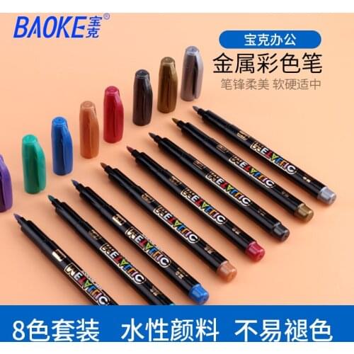 Color Craft Marker Pen Creative DIY Graffiti Pen For Paper Cloth Art Supplies Eco-friendly Washable Children Draw Paint Markers