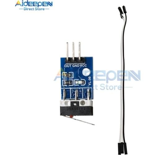 DC 3V-12V YL-99 Car Helicopter Crash Collision Sensor Impact Switch Module Robot Model For Arduino With Dupont Cable