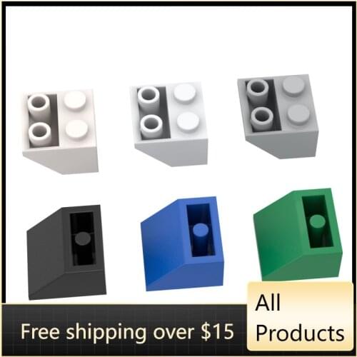 10PCS Assembles Particles 3660 Slope Building Blocks Bricks High-Tech DIY Education Assembly Parts Toys For Children Kid Gifts