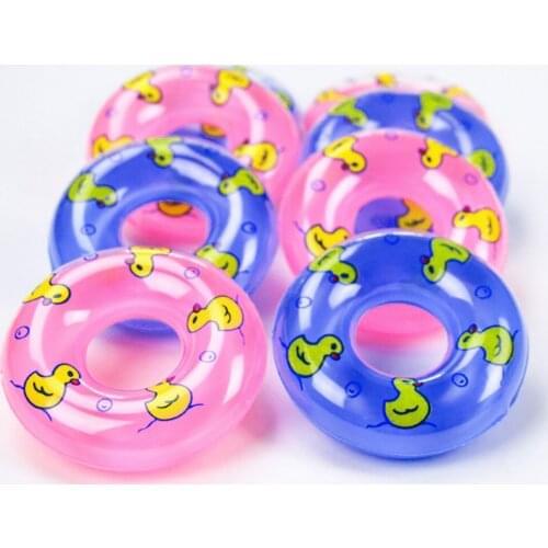 Baby Wash Bath Swimming Mini Swimming Rings Cute Floating Bath Toys for baby Ring Beach Water Pool Party Inflatable Pool Toys