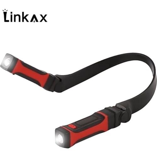 Flexible Handsfree LED Neck Light Book Reading Lamp Night Flashlight Camping Light AA/USB Charging Led Neck Reading Light