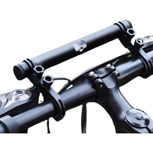USB Charging Bike Handlebar Extender Bracket Charging Extension Rack Bicycle Extension Frame Bike Lamp Support Rack Cycling