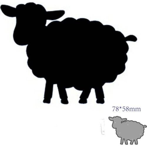 Metal Cutting Dies Cut Mold Animal sheep Decoration Scrapbook Paper Craft Knife Mould Blade Punch Stencils