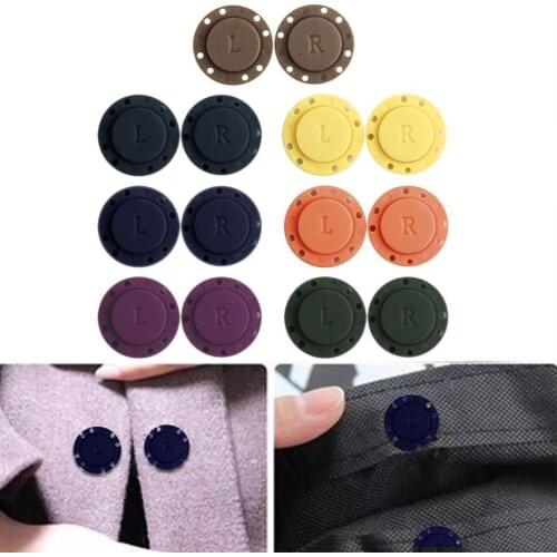 High quality invisible plastic magnet button - present sewing diy set sided button bag now double fift