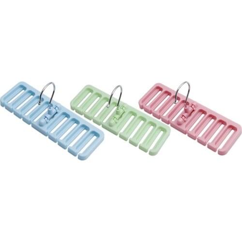 New 8 Hole Position Tie Belt Storage Frame Multifunctional Hanger Storage Rack Kitchen Organizer Clothes Shelf In Bedroom