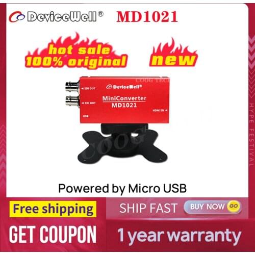 DeviceWell New Product MD1021 1080p to 1080I HD SDI Mini Converter
