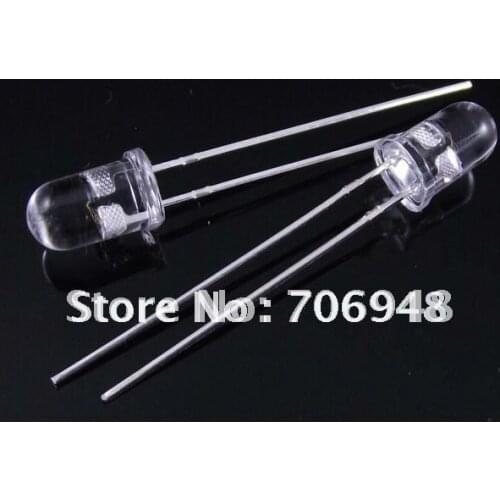 Through Hole 5mm rgb full color fast flashing led diode