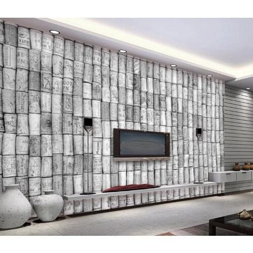 Custom Wallpaper Stylish European and American style 3D TV bedroom decoration painting Background walls 3d wallpaper living room