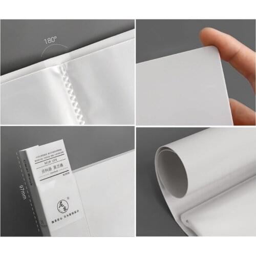 A4 Display Book 20/40/80/100 Pages Transparent Insert File Folder Document Bag