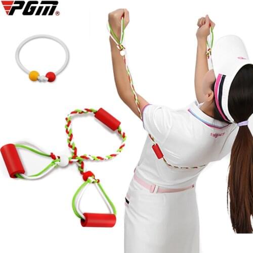 Warm-up Exercise Golf Posture Balance Training Aids Men Women Stretching Golf Beginner Posture Correction Rope Golf Accessories