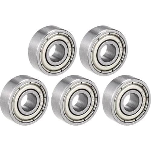 Uxcell Deep Groove Ball Bearing Double Shield/Sealed Chrome Steel Bearings 694ZZ (5Qty)