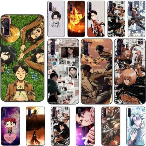 YNDFCNB Attack On Titan Levi Ackerman Phone Case for Huawei Y5 II Y6 II Y5 Y6 Y7 Prime Y7Plus Y9 2018 2019