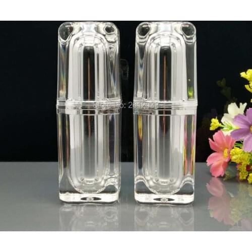 15ML Acrylic press pump Lotion Bottle Empty Cosmetic Container Refillable Bottles Emulsion Sample subpackage F20173770