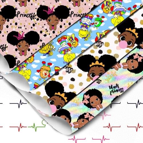 David accessories 20*33cm Christmas Faux Artificial Synthetic Leather Sheets DIY Sewing Fabric for Garment Bow,1Yc4848