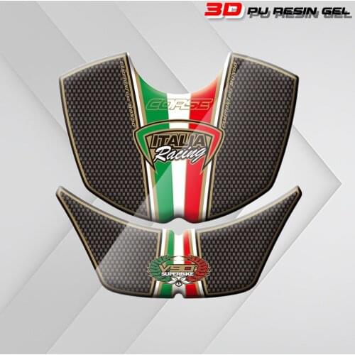 3D Motorcycle Tank Pad Protector Sticker Fish Bone Sticker 3D Tank Pad For Ducati 749 999 2003 2004 2005 2006 Decal