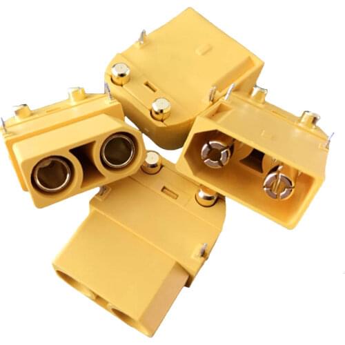 5/10/20 Pairs Amass XT90PW 4.5mm Gold-Plated Banana Plug Connector Male & Female 1 Pair