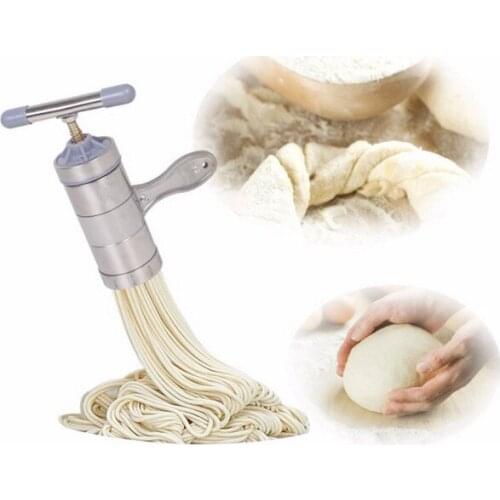 5 models portable manual multifunctional stainless pasta machine Kitchen cooking tool vegetable noodle maker machine pasta maker