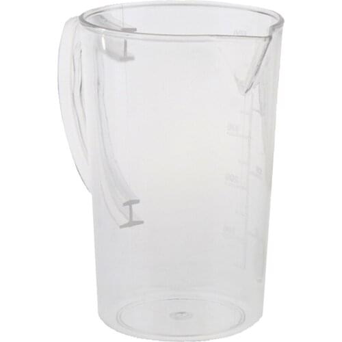 500ml Graduated Clear Acrylic Liquid Measuring Drinking Cups Jug with Handle