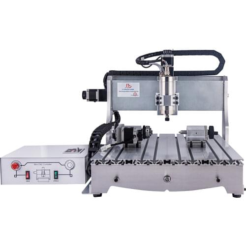 800W 4 axis CNC woodworking 6040Z-S800 usb port milling machine price