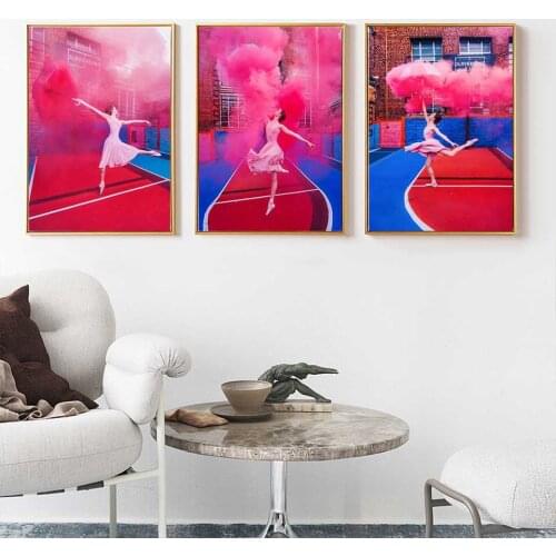 Diamond Painting Cross Stitch Ballet Girl Princess Poster Picture of Rhinestone DIY Diamond Mosaic Diamond Embroidery Home Decor