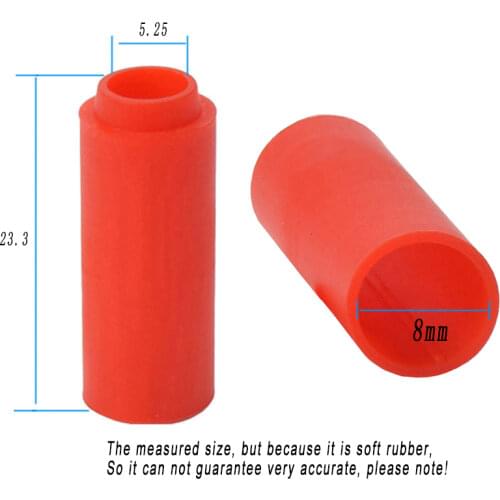 Silica Gel HOP UP BUCKING for Chamber 5pcs/lot 60-degree Hard Modified Jump Shock-absorbing Rubber for AEG Hunting Equipment