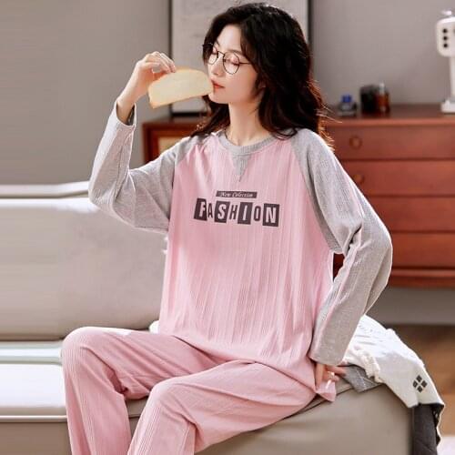 ATOXY Women's Long Sleeve Pajamas