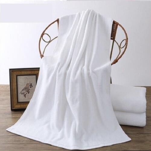 White Towels Hotel Big Bulk for Adults Cotton Large Bath Towel 80*180/100*200 Luxury for Women Men Absorbent Soft Bathroom Home