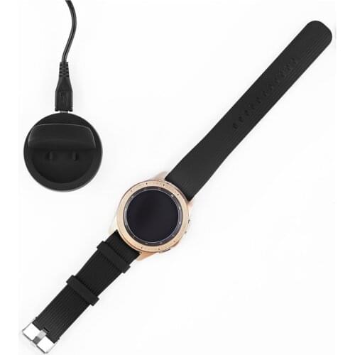 Wireless Charging Dock Cradle Charger For Samsung galaxy watch 42MM 46MM SM-R800 R805 Watch Chargers Smart Watch Charging Dock