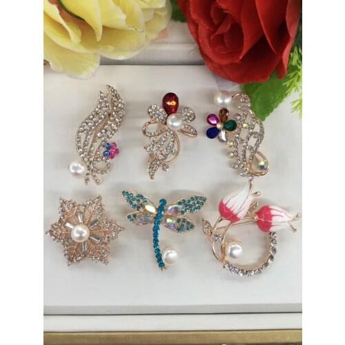 HOT CHEAP PARTY JEWELRY GIFT Natural Freshwater Pearl Brooch Pins Fashion Beautiful Jewelry Accessory Charms, 10pcs/lot