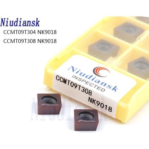 CCMT09T304 NK9018 CCMT09T308 NK9018 100% original CNC turning tools Turning inserts Stainless steel turning tools Carbide insert
