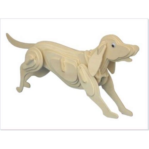 3D Wooden Puzzle-Dog