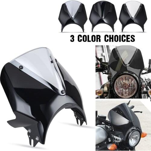 Motorcycle Windscreen Windshield Deflector Protector Wind Screen for Yamaha XSR 700 2018-2020 XSR 900 2016-2020