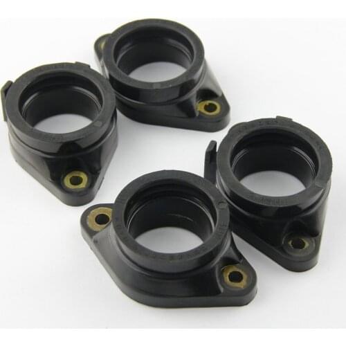 4pcs Motorcycle Carburetor Interface Manifold Intake Glue for Suzuki GSF1250 GSF1250A GSF1250S GSF1250SA GSX1250 OEM：13101-18H00