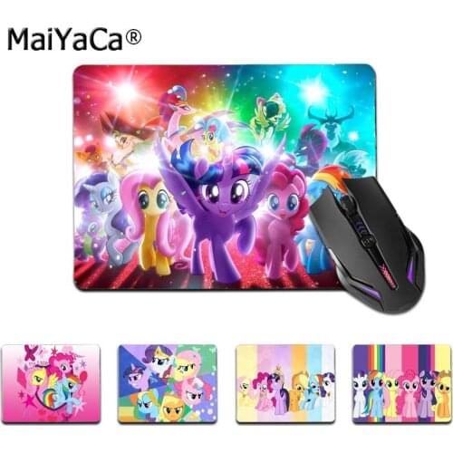 MaiYaCa Top Quality My Little Pony Anti-Slip Durable Silicone Computermats Top Selling Wholesale Gaming Pad mouse