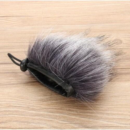 Furry Windscreen Muff Cover Foam Filter Microphone Windproof Cover for Zoom H1 24BB