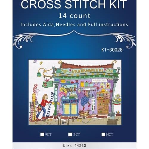 Top Quality cute lovely counted cross stitch kit bothy threads pirate boat house