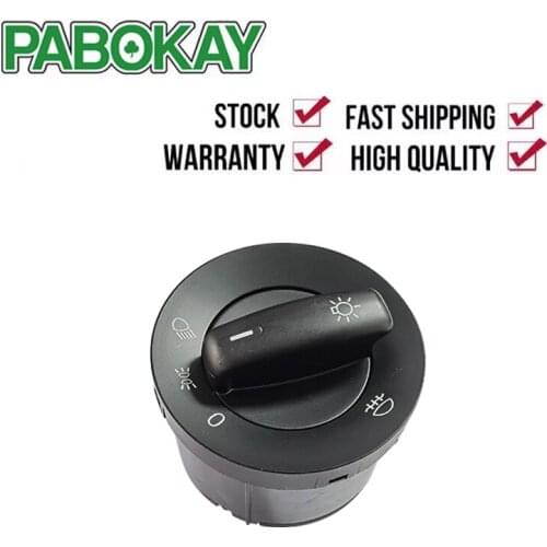 Headlight Switch Fog Light Knob For VW Golf MK5 MK6 Jetta Tiguan Passat B6 CC 2004 2005 2006 2007 -2013 1K0941431BB